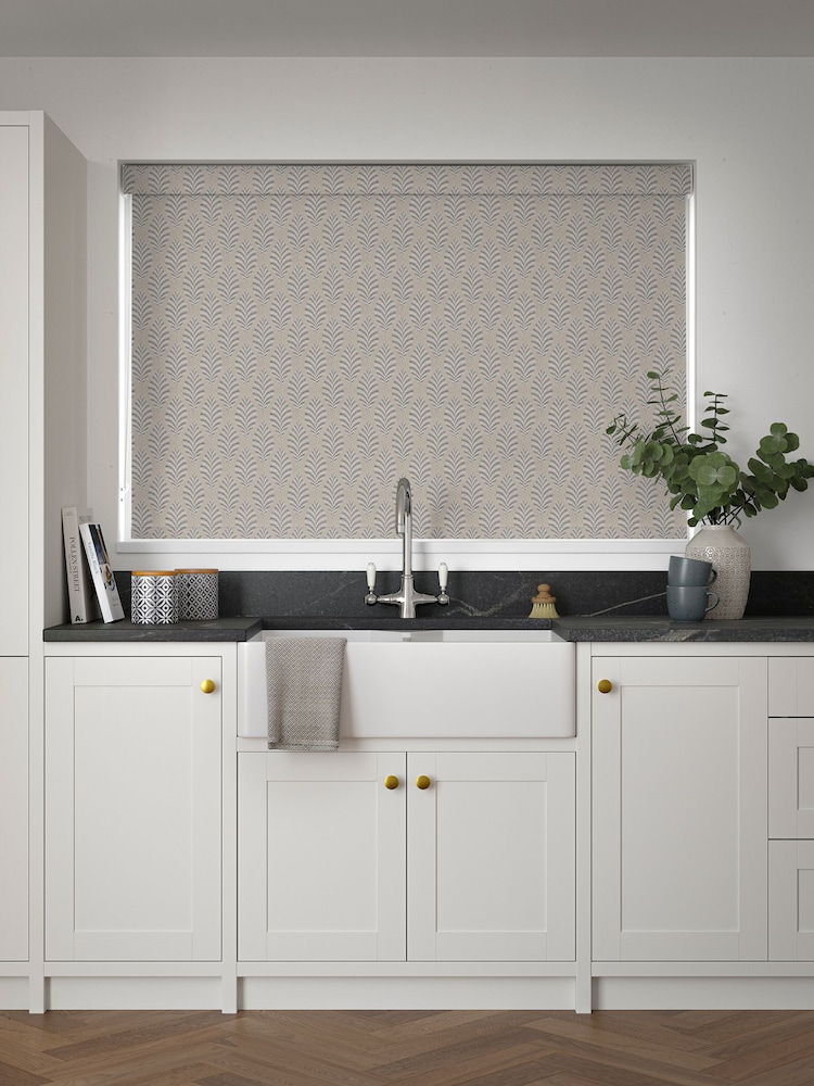 Grey Fresca Made to Measure Blackout Roller Blind - Image 2 of 6