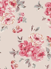 Cath Kidston Cream Brampton Bunch Raspberry Made to Measure Roller Blind - Image 3 of 4