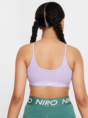 Фиолетово-лавандовый - Спортивное бюстгальтер Nike DriFIT One - Изображение 2 из 4