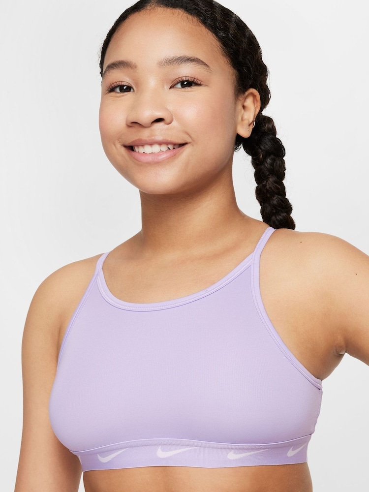 Violet lilas - Soutien-gorge de sport Nike Dri-FIT One - Image 3 of 4