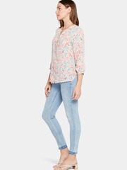 NYDJ Natural Pintuck Blouse - Image 4 of 4