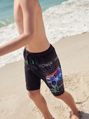 Black Board Swim Shorts (3-16yrs) - Image 2 of 7