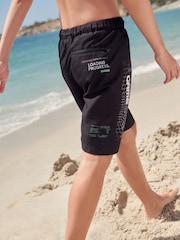 Black Board Swim Shorts (3-16yrs) - Image 3 of 7