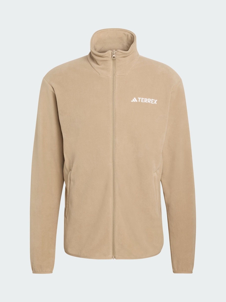 adidas Terrex Natural Multi Essentials Full-Zip Fleece Jacket - Image 7 of 7