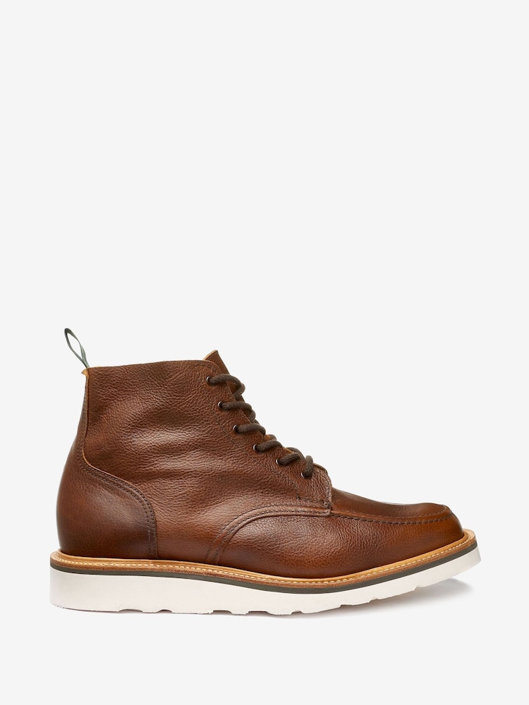 Brown Sanders for Next Apron Boots - Image 2 of 5