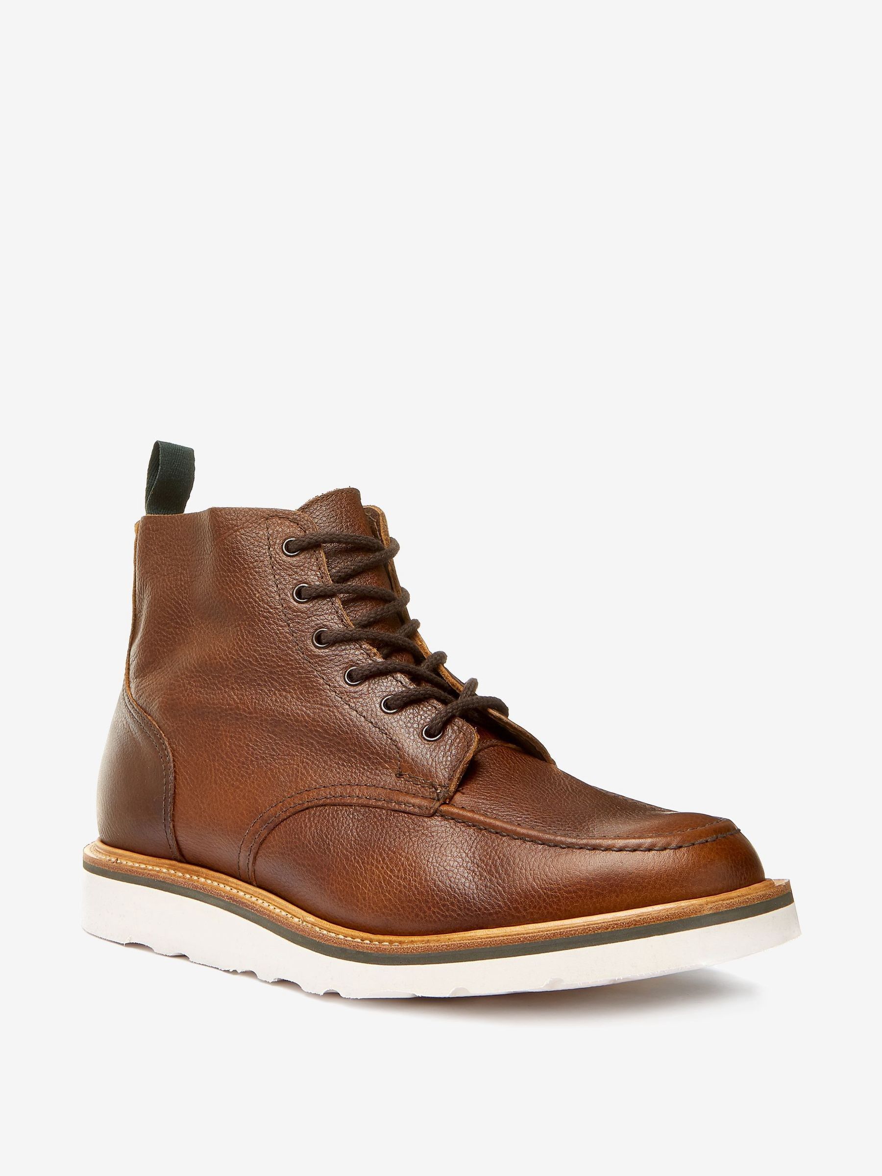 Buy Brown Sanders for Next Apron Boots from Next USA