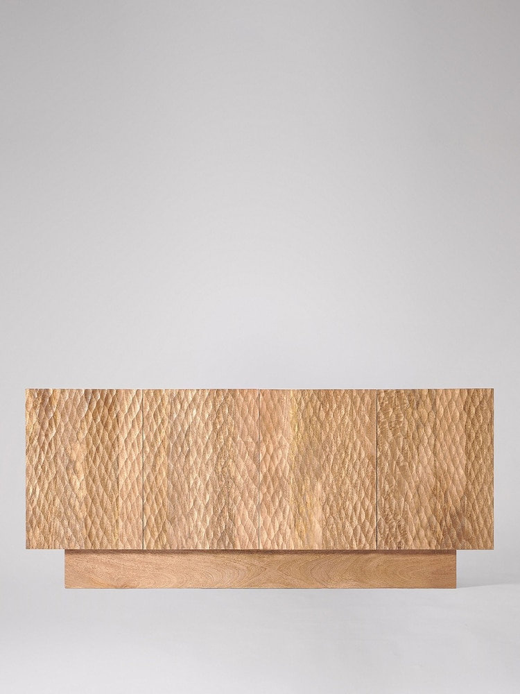 Swoon Sherwood Mango Wood 4 Πόρτα μονάδα πολυμέσων - Εικόνα 2 του 10