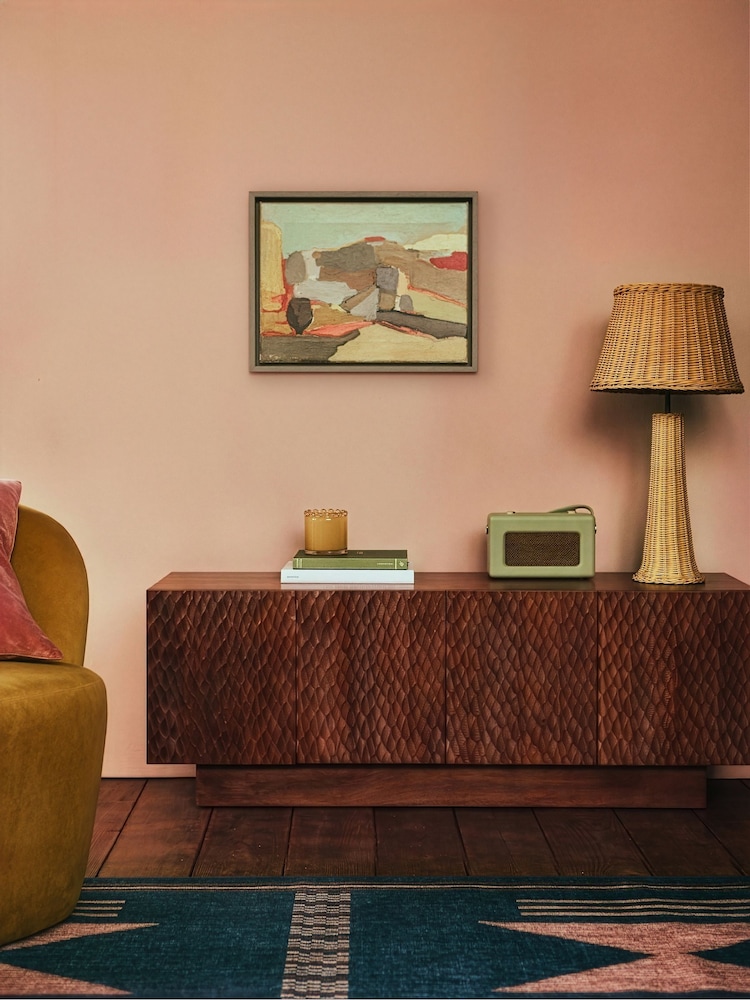 Swoon Sherwood Mango Wood 4 Πόρτα μονάδα πολυμέσων - Εικόνα 1 του 10
