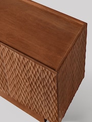 Swoon Sherwood Mango Wood 4 Πόρτα μονάδα πολυμέσων - Εικόνα 7 του 10