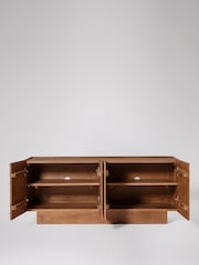 Swoon Sherwood Mango Wood 4 Πόρτα μονάδα πολυμέσων - Εικόνα 8 του 10
