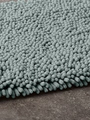 Sage Green Super Plush Bath Bobble Mat - Image 2 of 4