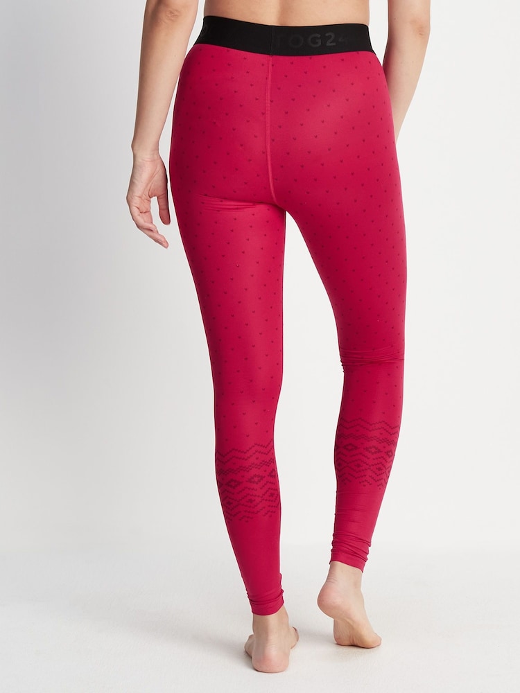 Rosa - Leggings térmicos Snowdon de Tog 24 - Imagen 2 de 8