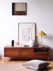 Swoon Connaught Acacia Wood 2 Πόρτα 1 Μονάδα πολυμέσων συρταριών - Εικόνα 1 του 7