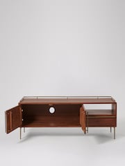 Swoon Connaught Acacia Wood 2 Πόρτα 1 Μονάδα πολυμέσων συρταριών - Εικόνα 5 του 7