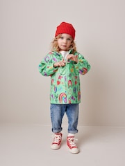 Green Shower Resistant Printed Cagoule (3mths-7yrs) - Image 2 of 9