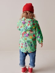 Green Shower Resistant Printed Cagoule (3mths-7yrs) - Image 3 of 9