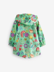 Green Shower Resistant Printed Cagoule (3mths-7yrs) - Image 6 of 9