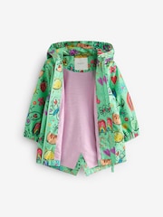 Green Shower Resistant Printed Cagoule (3mths-7yrs) - Image 7 of 9