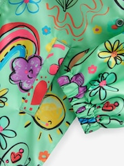 Green Shower Resistant Printed Cagoule (3mths-7yrs) - Image 8 of 9