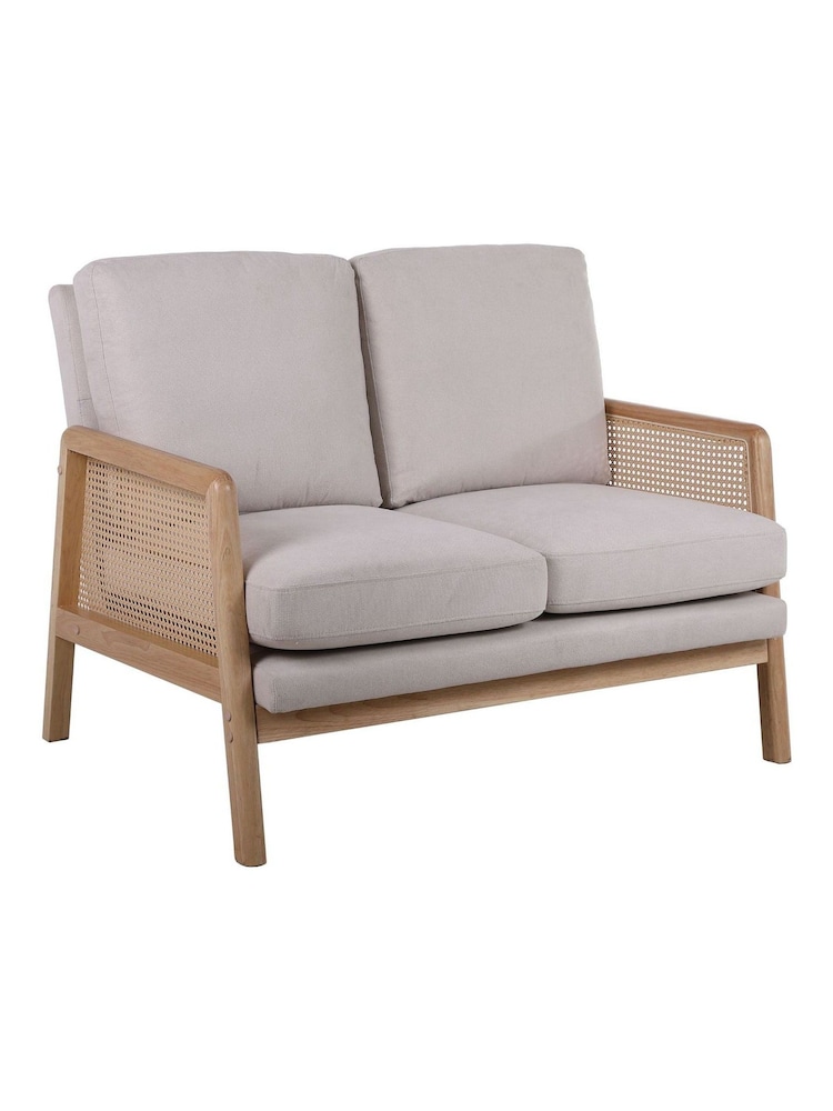 Birlea Cream Ida 2 Seater - Image 1 of 7 Birlea Cream Ida 2 Seater - Image 1 of 7