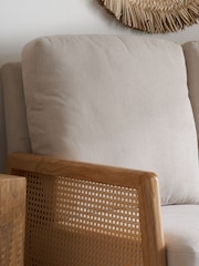 Birlea Cream Ida 2 Seater - Image 2 of 7