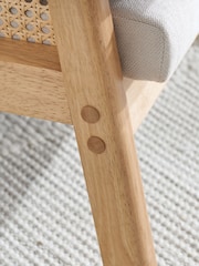 Birlea Cream Ida 2 Seater - Image 7 of 7