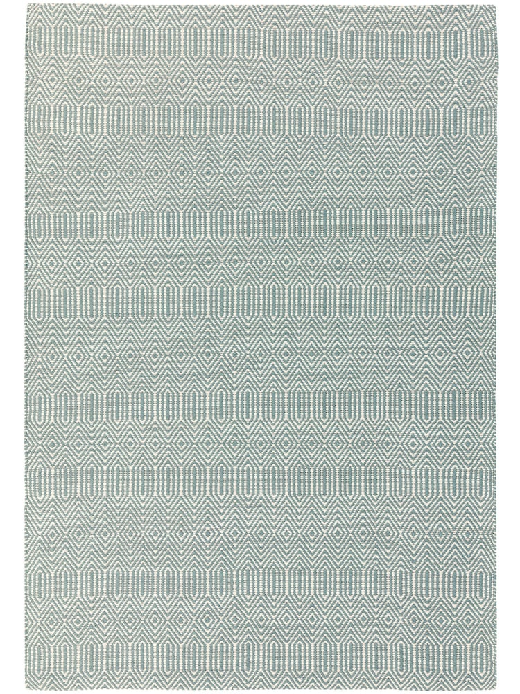 Asiatic Rugs Duck Egg Blue Sloan Geo Rug - Image 2 of 4