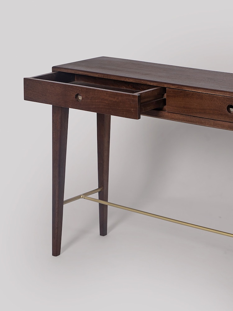 Swoon Nyhavn Mango Wood 2 Τραπέζι κονσόλας συρταριών - Εικόνα 5 του 5
