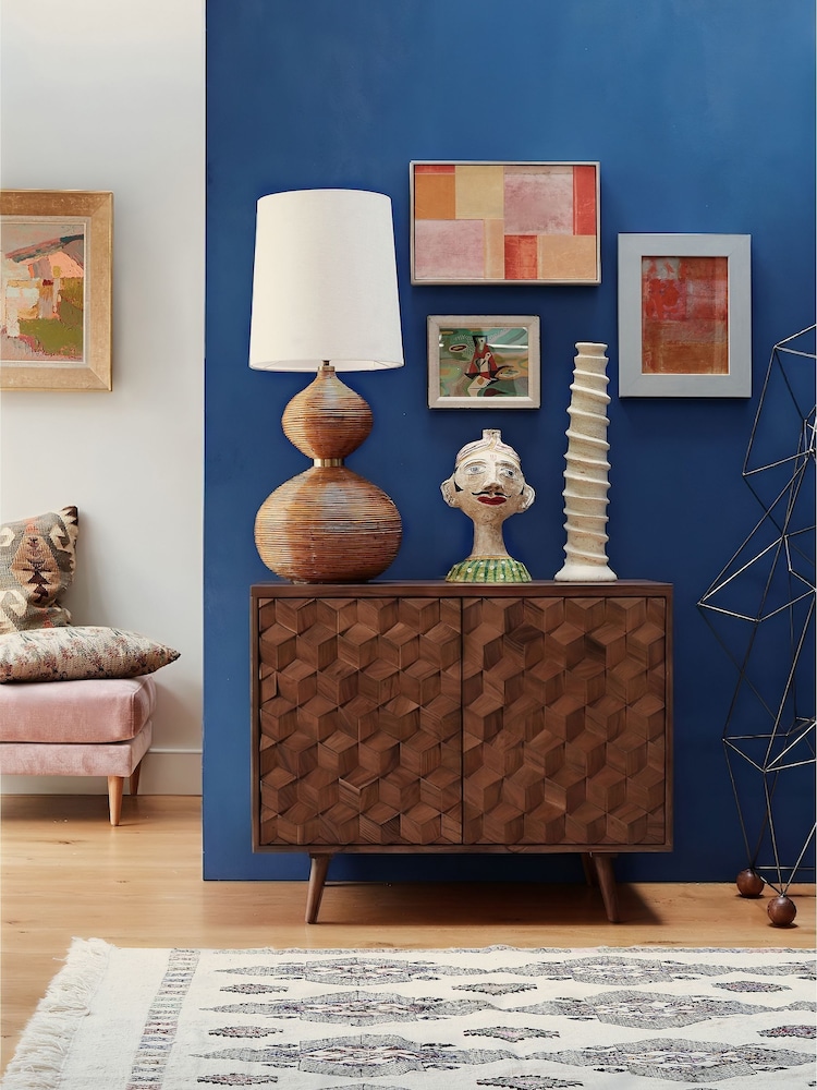 Swoon Terning Acacia Wood 2 Door 3 Drawer Sideboard - Εικόνα 1 του 6