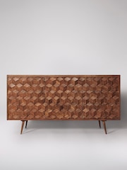 Swoon Terning Acacia Wood 2 Door 3 Drawer Sideboard - Εικόνα 2 του 6