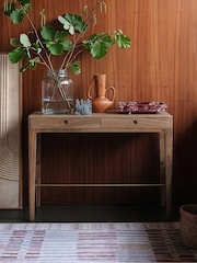 Swoon Nyhavn Mango Wood 2 Τραπέζι κονσόλας συρταριών - Εικόνα 1 του 6