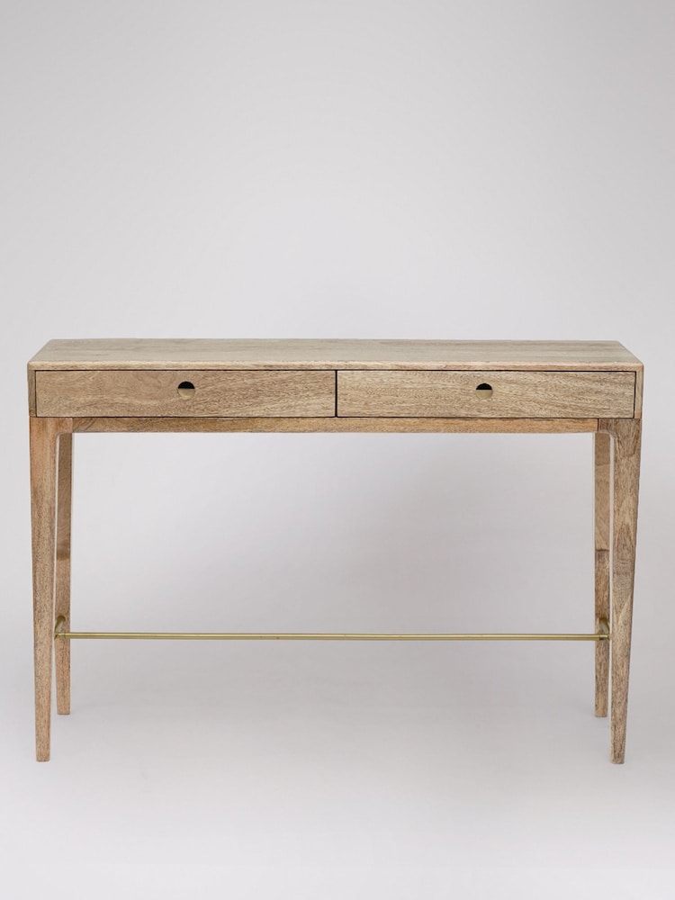 Swoon Nyhavn Mango Wood 2 Τραπέζι κονσόλας συρταριών - Εικόνα 2 του 6
