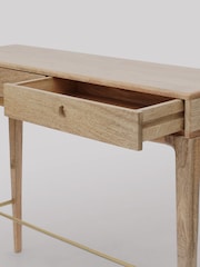 Swoon Nyhavn Mango Wood 2 Τραπέζι κονσόλας συρταριών - Εικόνα 5 του 6