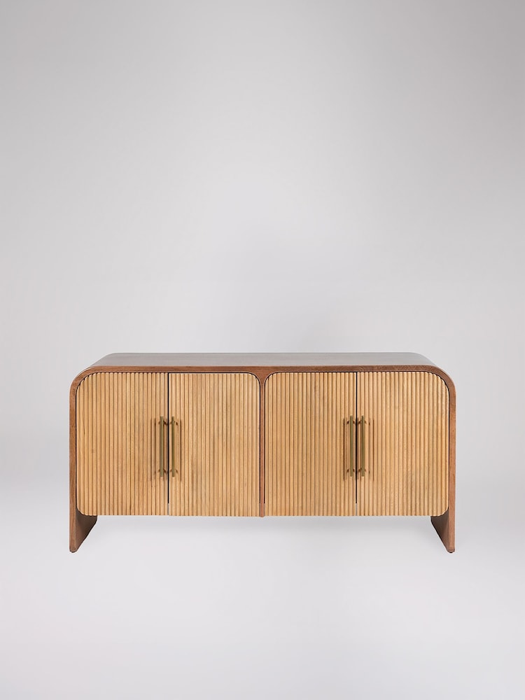Swoon Linn Mango Wood 4 Door Sideboard - Εικόνα 2 του 9