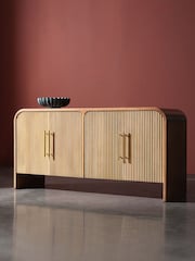 Swoon Linn Mango Wood 4 Door Sideboard - Εικόνα 4 του 9