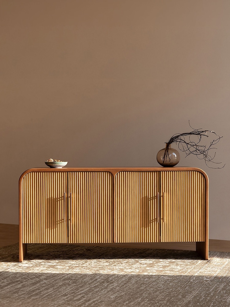 Swoon Linn Mango Wood 4 Door Sideboard - Εικόνα 9 του 9