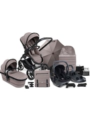 iCandy Porcini Peach 7 Pushchair Travel System  Cocoon 360 Car Seat Bundle - Image 2 of 6
