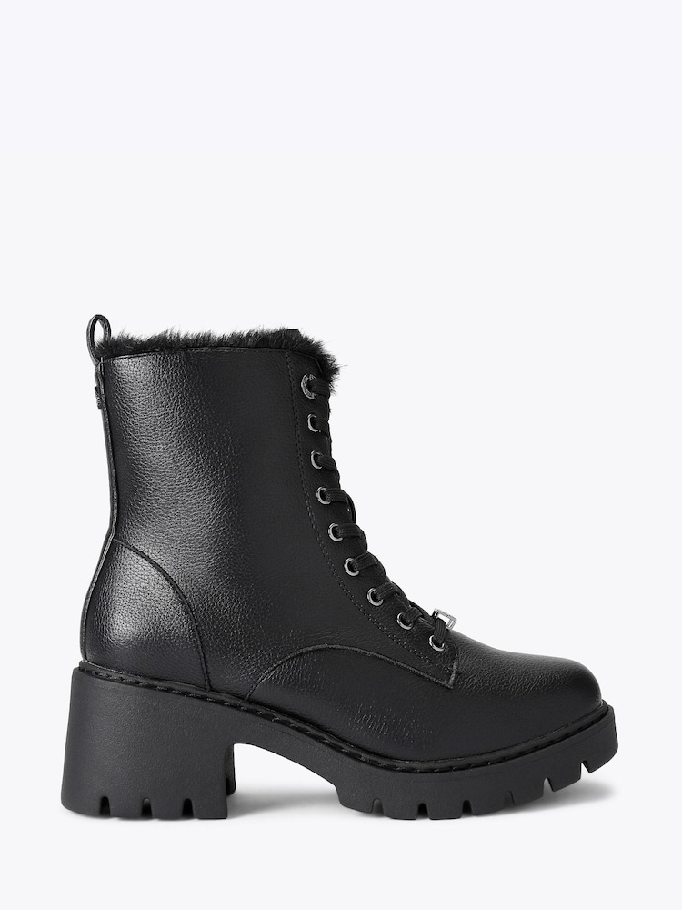 Gležnjače KG Kurt Geiger Tess Na pertlanje krznene čizme - Slika 2 od 5 Gležnjače KG Kurt Geiger Tess Na pertlanje krznene čizme - Slika 2 od 5