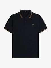 Fred Perry Blue Tipped Short Sleeve Polo Shirt - Image 4 of 5