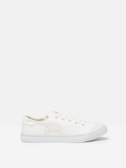 Joules Coast White Canvas Pumps - Image 1 of 7
