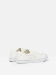 Joules Coast White Canvas Pumps - Image 3 of 7