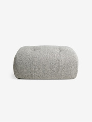 MADE.COM Grey Marl Pax Boucle Alban Modular Footstool - Image 12 of 14