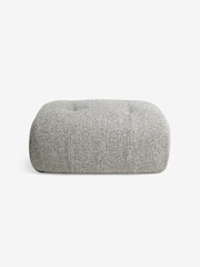 MADE.COM Grey Marl Pax Boucle Alban Modular Footstool - Image 5 of 6