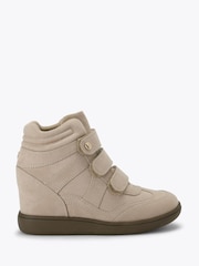 KG Kurt Geiger Nude Karmen Trainers - Image 1 of 5