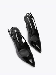 KG Kurt Geiger Black Adina Slingback Heels - Image 3 of 5