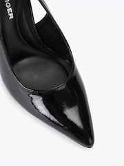 KG Kurt Geiger Black Adina Slingback Heels - Image 4 of 5