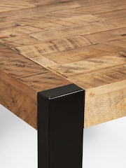 Natural Jefferson Solid Wood Pine 4 Seater Bar Dining Table - Image 6 of 7