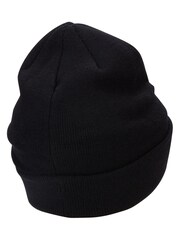 Nike Black Peak Kids' Standard Cuff Swoosh Beanie - Image 2 of 2