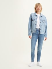 Levi's® Blue 721™ High Rise Skinny Jeans - Image 8 of 12