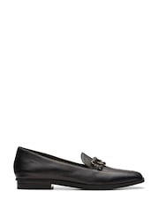 Clarks Black Leather Sarafya Rae Shoes - Image 1 of 6